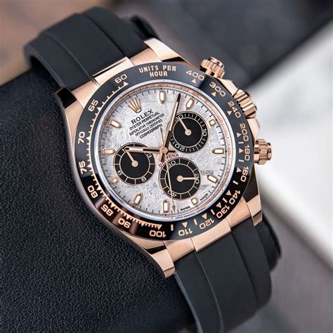 daytona rosa rolex|rolex daytona rose gold meteorite.